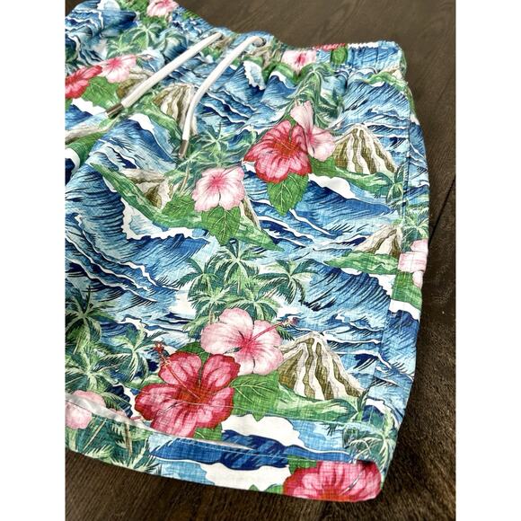 Franks OAHU Tropical Jungle Swim Shorts Trunks Board Shorts Small Hawaiian - Picture 2 of 10